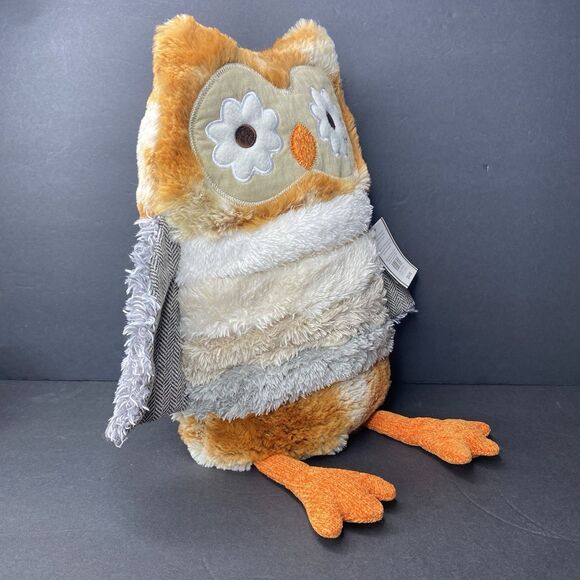 Pier1 Imports Sophie Owl Plush Stuffed Animal 19" Soft Colorful - Picture 3 of 8